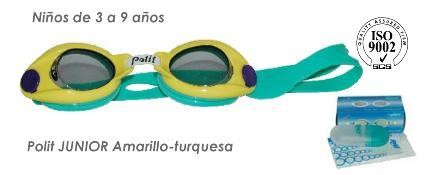 Polit Junior Amarelo-Turquesa