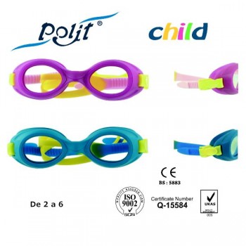 Polit Child óculos natação crianças