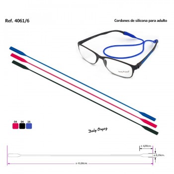 Surtido de cordones de silicona