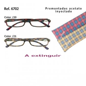 Oferta: Gafas premontadas flex en acetato