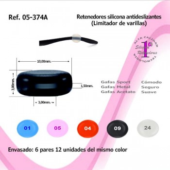  Retenedores silicona antideslizantes